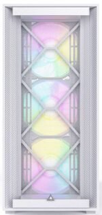 Caixa ATX Montech AIR 1000 Premium Vidro Temperado Branco - Image 2