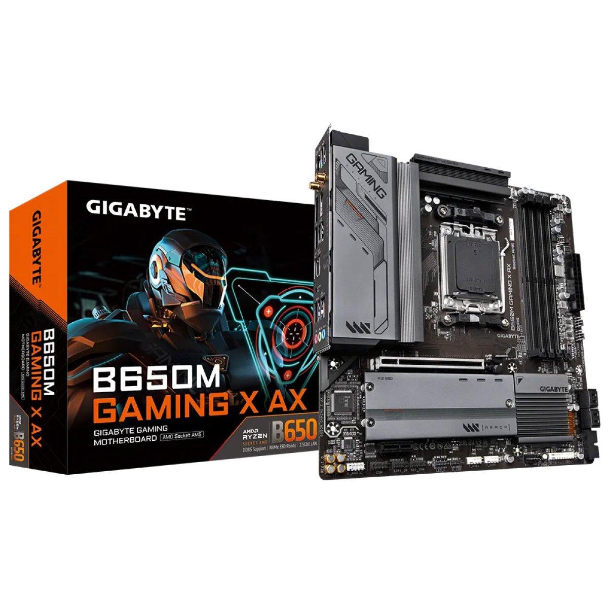 Motherboard Micro-ATX Gigabyte B650M Gaming X AX - Image 1