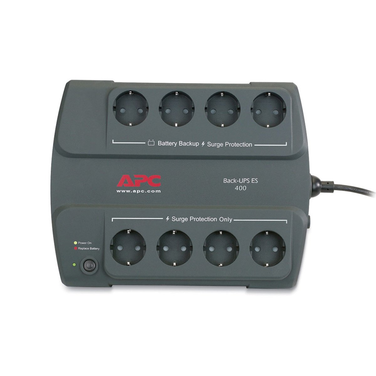 UPS Off-Line APC Back-UPS BE400-SP 400VA/240W (Schuko) - Image 3