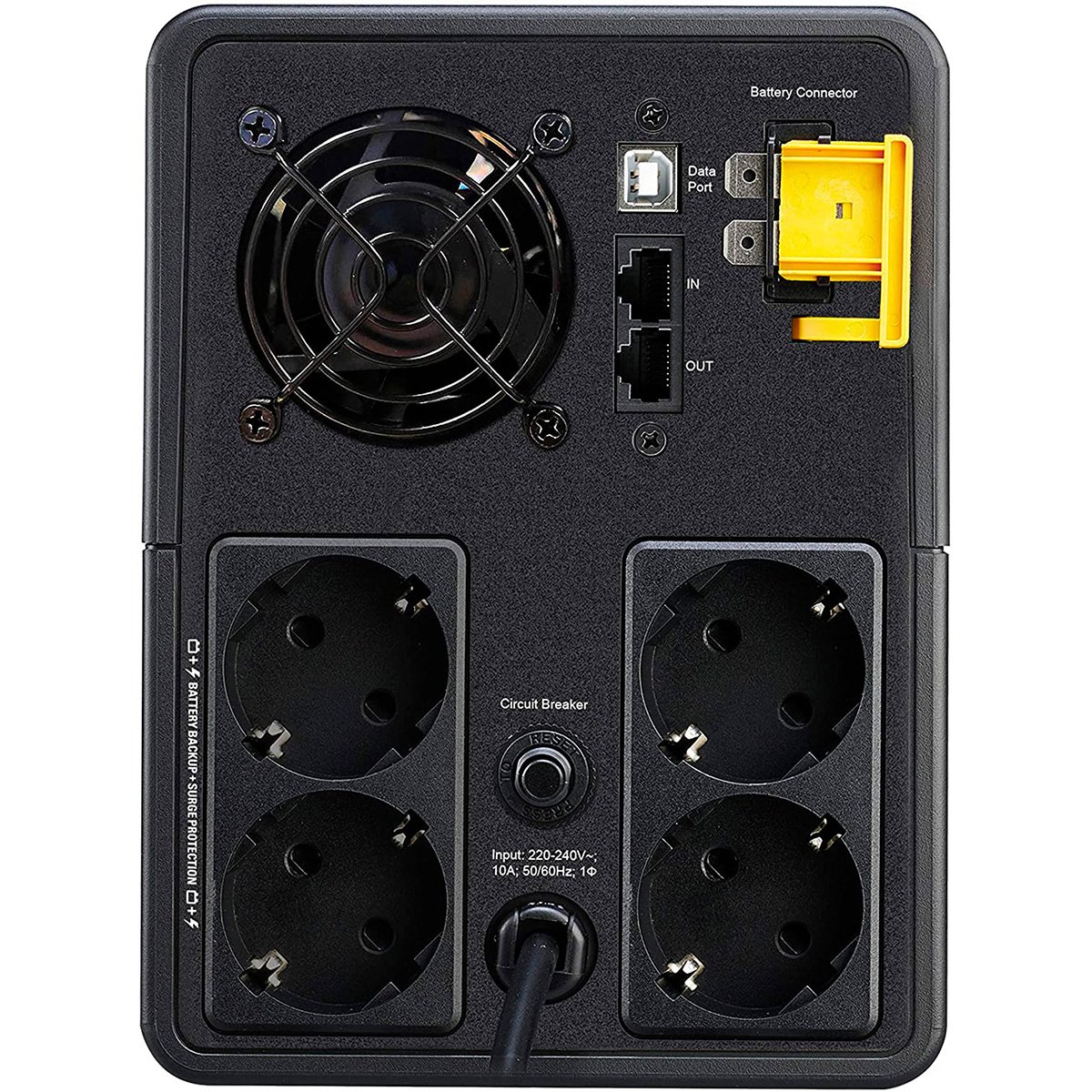 UPS APC Back-UPS 2200VA/1200W 230V AVR Schuko Sockets - Image 4