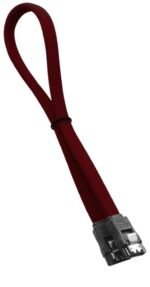 Cabo SATA III CableMod ModMesh 60cm Vermelho Sangue - Image 2