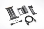 Suporte Vertical CableMod PCI-e Bracket PCI-e 4.0 Edition HDMI + DisplayPort - Preto - Image 2