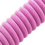 Cabo Coiled CableMod Classic para Teclado USB A - USB Type C 150cm - Strawberry Cream - Image 2