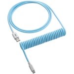 Cabo Coiled CableMod Classic para Teclado USB A - USB Type C 150cm - Blueberry Cheesecake