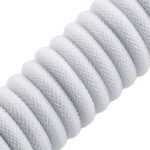 Cabo Coiled CableMod Pro para Teclado USB A - USB Type C 150cm - Glacier White - Image 2