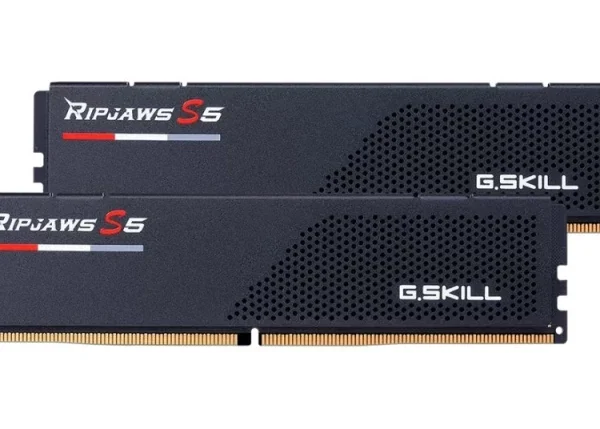 Memória RAM G.Skill RIPJAWS S5 32GB (2x16GB) DDR5 6400MHz CL32 Preta