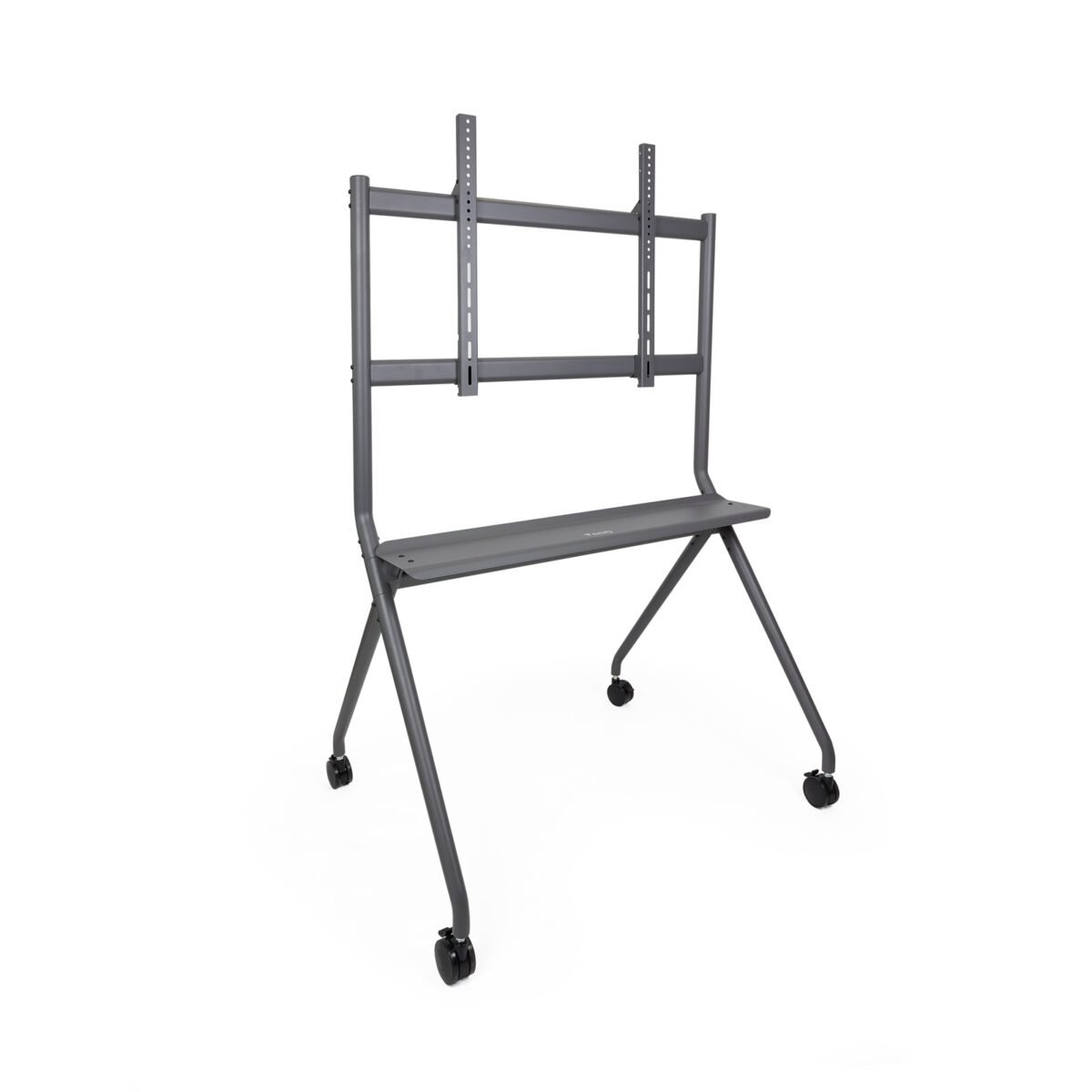 Suporte de Chão Tooq iSTAND com Rodas para Ecrãs 50"- 86" Cinzento - Image 1