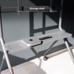 Suporte de Chão Tooq iSTAND com Rodas para Ecrãs 50"- 86" Cinzento - Image 6