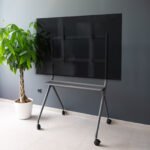 Suporte de Chão Tooq iSTAND com Rodas para Ecrãs 50"- 86" Cinzento - Image 9