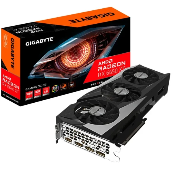 Placa Gráfica Gigabyte AMD Radeon RX 6650 XT Gaming OC 8GB GDDR6