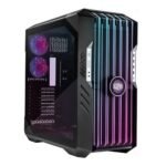 Caixa E-ATX Cooler Master HAF 700 EVO Mesh ARGB Titanium Vidro Temperado