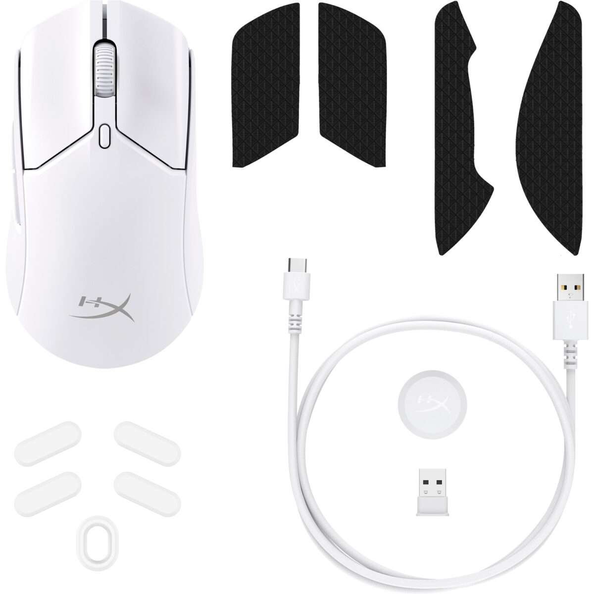 Rato Gaming HyperX Pulsefire Haste 2 Wireless Branco - Image 6