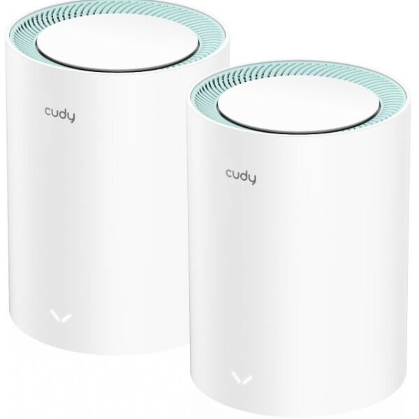 Sistema Mesh Cudy M1300 AC1200 Dual-Band WiFi 5 Mesh Gigabit (Pack 2)