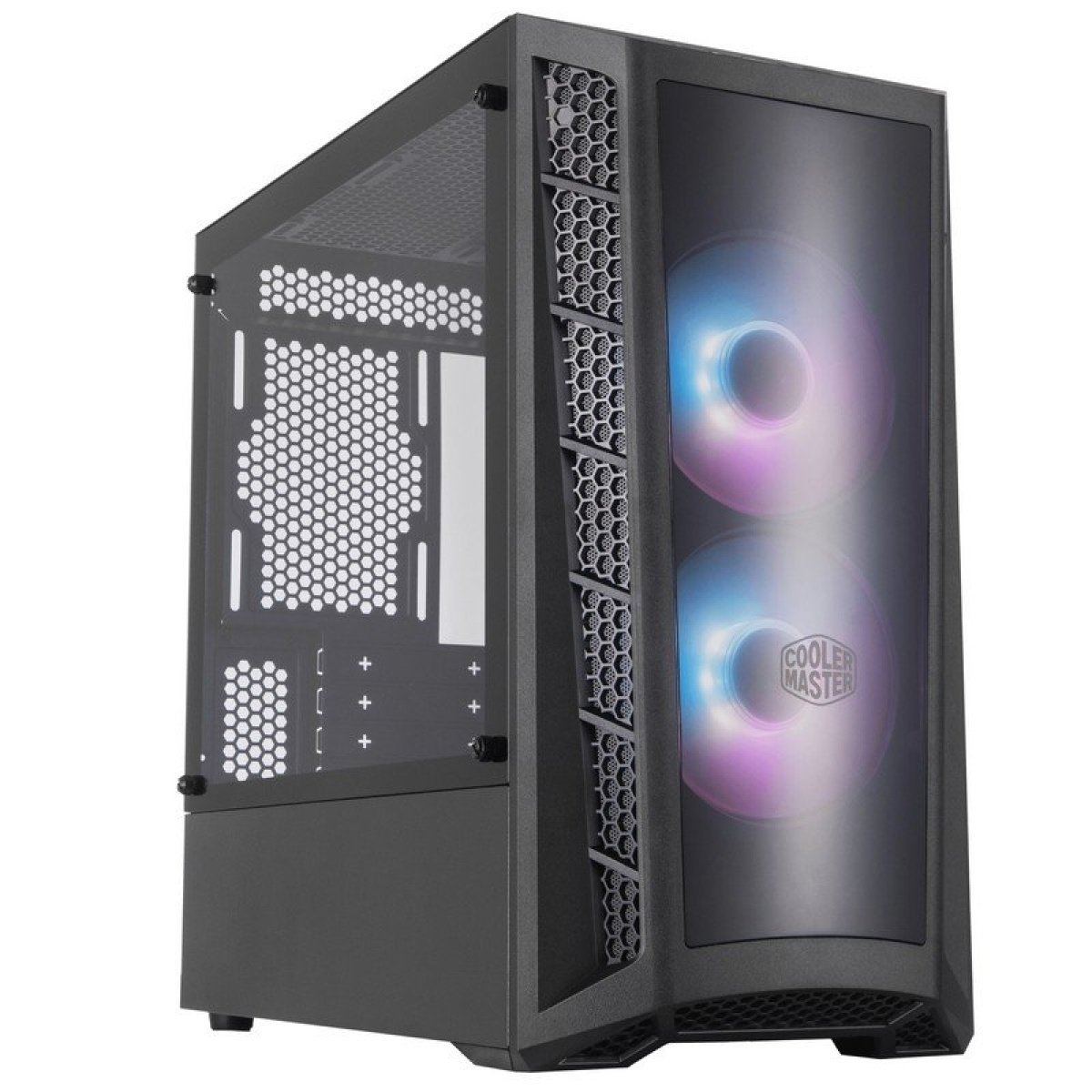 Caixa Cooler Master MasterBox Micro-ATX MB320L ARGB Vidro Temperado Preta - Image 1