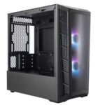 Caixa Cooler Master MasterBox Micro-ATX MB320L ARGB Vidro Temperado Preta - Image 3