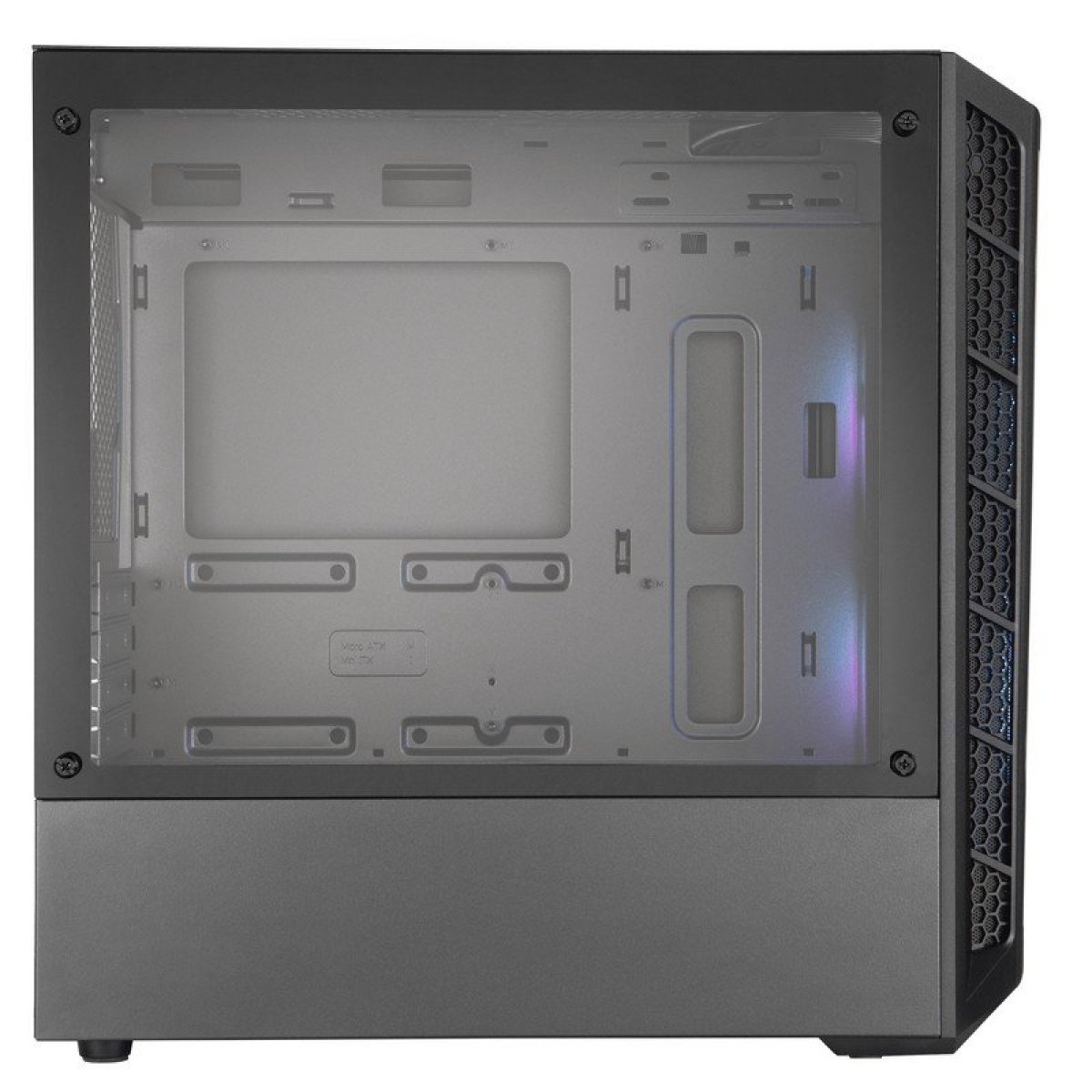 Caixa Cooler Master MasterBox Micro-ATX MB320L ARGB Vidro Temperado Preta - Image 4