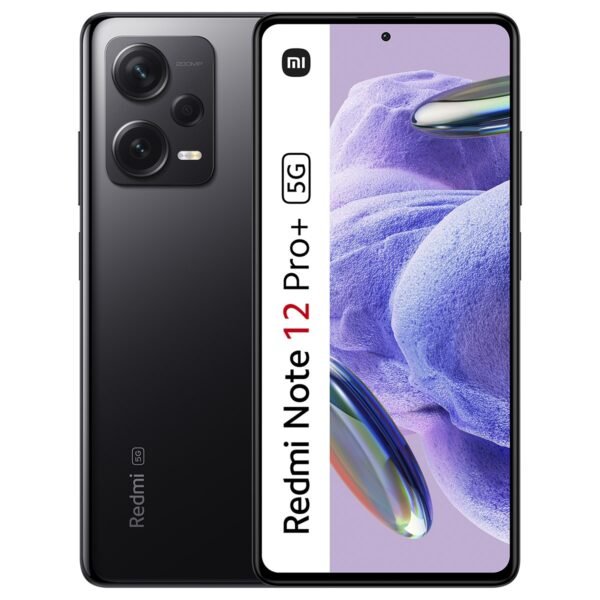 Smartphone Xiaomi Redmi Note 12 Pro+ 5G 6.67" 8GB/256GB Dual SIM Preto