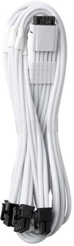 Cabo CableMod Pro ModMesh 12VHPWR 3x PCI-e 45cm Branco