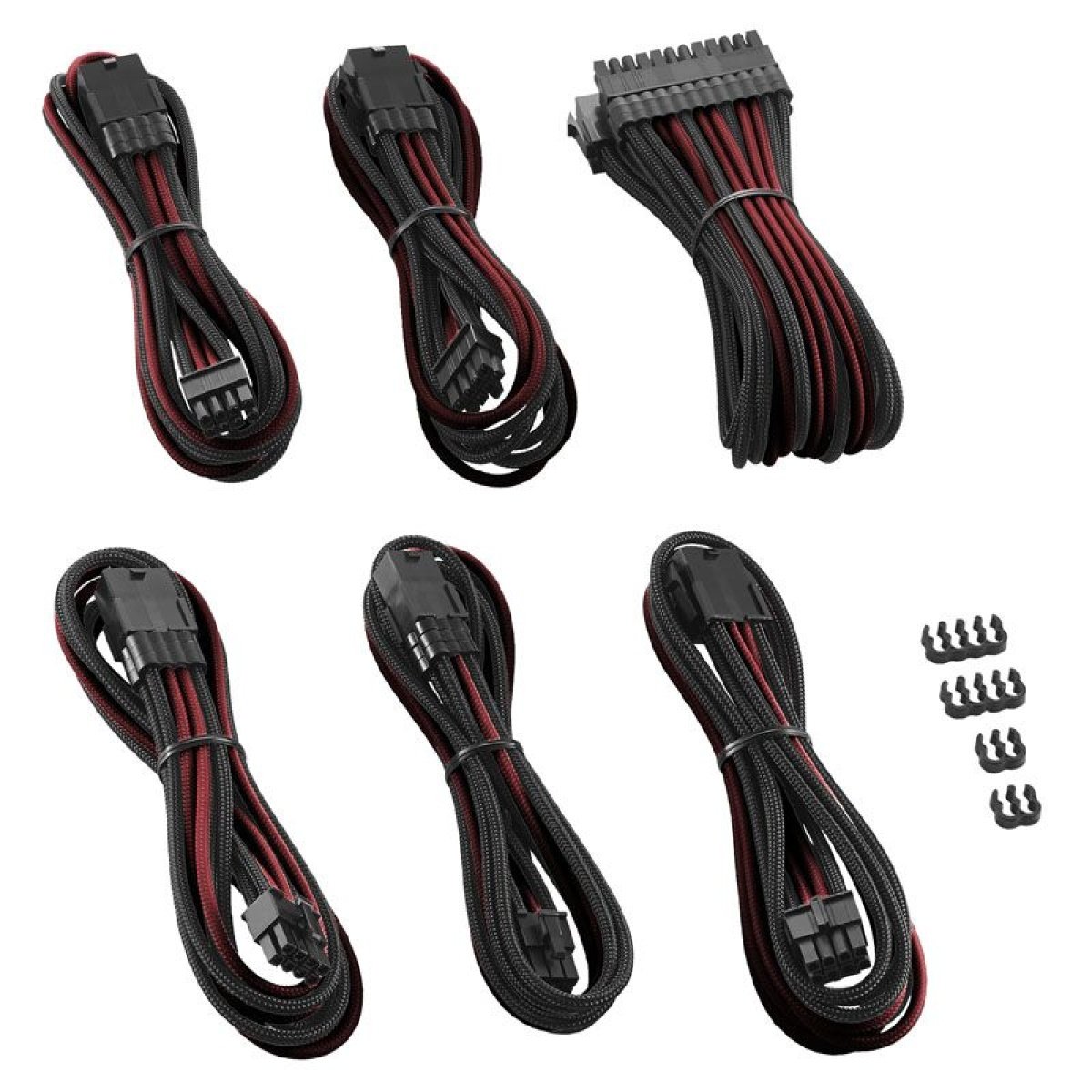 Kit de Expansão CableMod PRO - Preto/Vermelho Sangue - Image 2