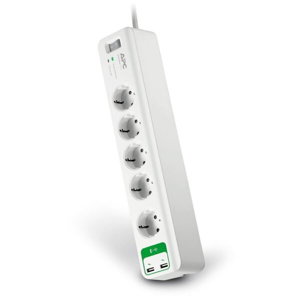 Supressor de Picos APC Essential SurgeArrest PM5U-GR 5 Outlet 230V 5 Portas USB