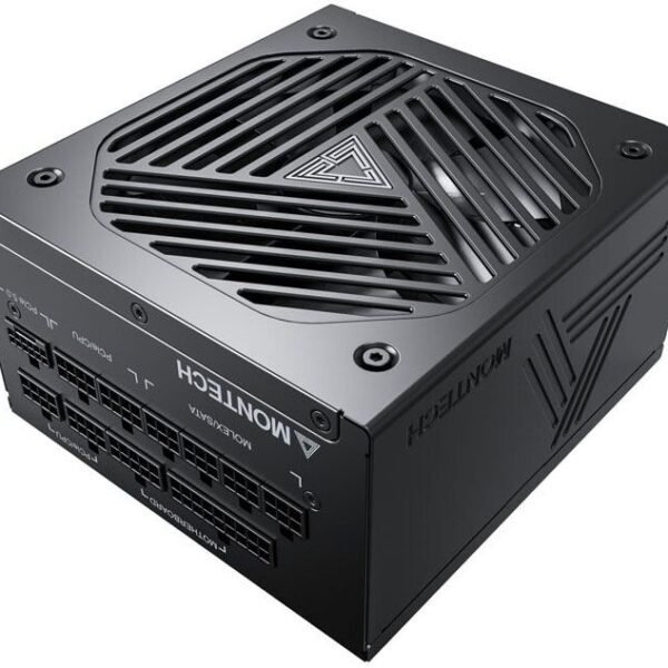 Fonte de Alimentação Modular Montech Titan 850W 80+ & Cybenetics Gold, PCIe 5.0