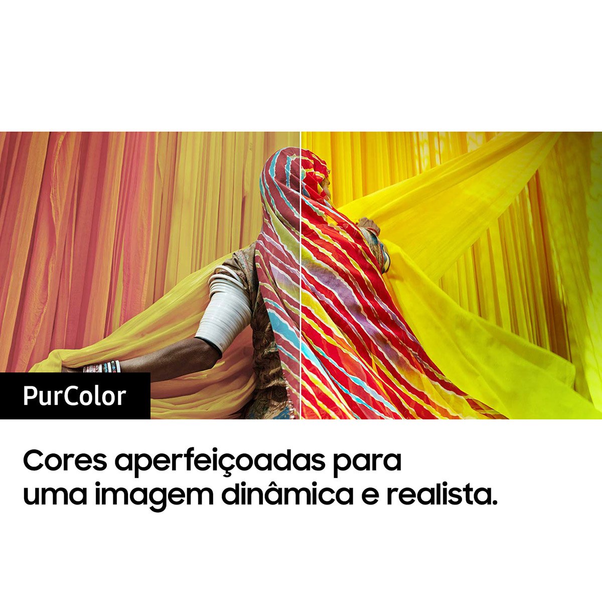 Televisão Samsung CU7105 (2023) Crystal UHD SmartTV 55" LED 4K UHD - Image 3