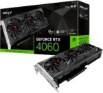 Placa Gráfica PNY GeForce RTX 4060 XLR8 Gaming VERTO Triple Fan Edition 8GB GDDR6 DLSS3