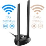 Placa de Rede Cudy WE4000 AX5400 Wi-Fi 6/6E Bluetooth 5.2 PCI Express - Image 2