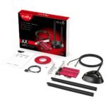 Placa de Rede Cudy WE4000 AX5400 Wi-Fi 6/6E Bluetooth 5.2 PCI Express - Image 5