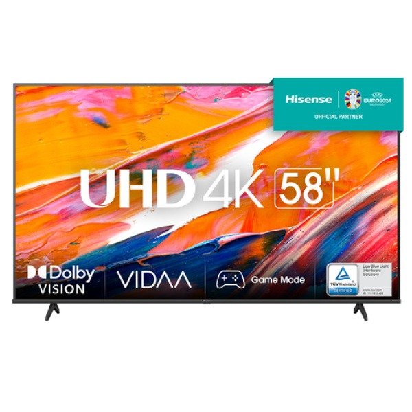 Televisão Hisense 58A6K 58" 4K Ultra HD Smart TV Wi-Fi