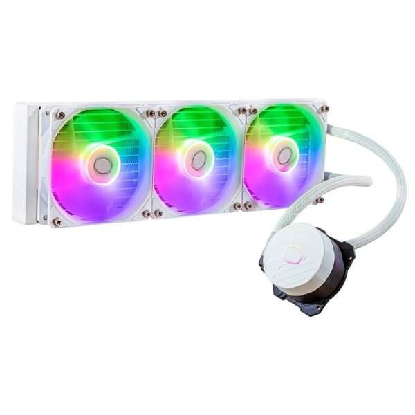 Water Cooler CPU Cooler Master MasterLiquid 360L Core ARGB 360mm Branco
