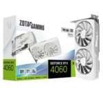 Placa Gráfica Zotac Gaming GeForce RTX 4060 Twin Edge OC White Edition 8GB GDDR6 DLSS3
