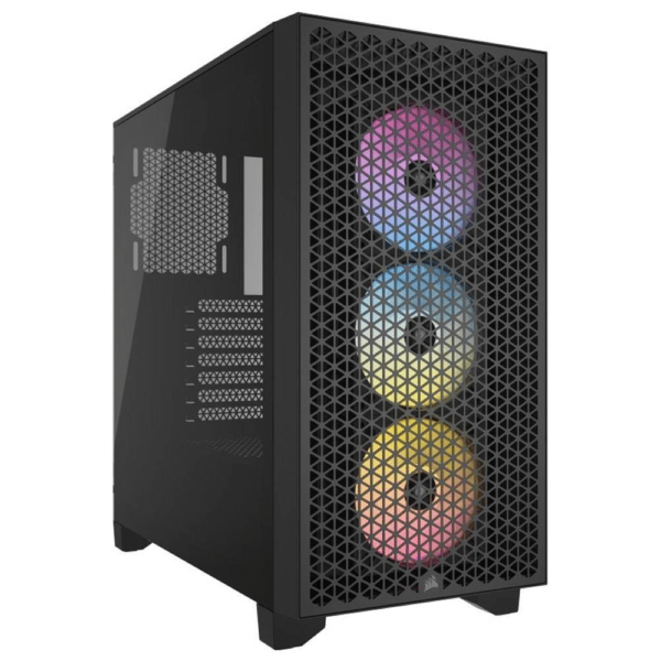 Caixa ATX Corsair 3000D Airflow RGB Vidro Temperado Preta