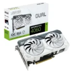 Placa Gráfica Asus GeForce RTX 4060 DUAL WHITE OC 8GB DLSS3