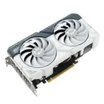 Placa Gráfica Asus GeForce RTX 4060 DUAL WHITE OC 8GB DLSS3 - Image 2