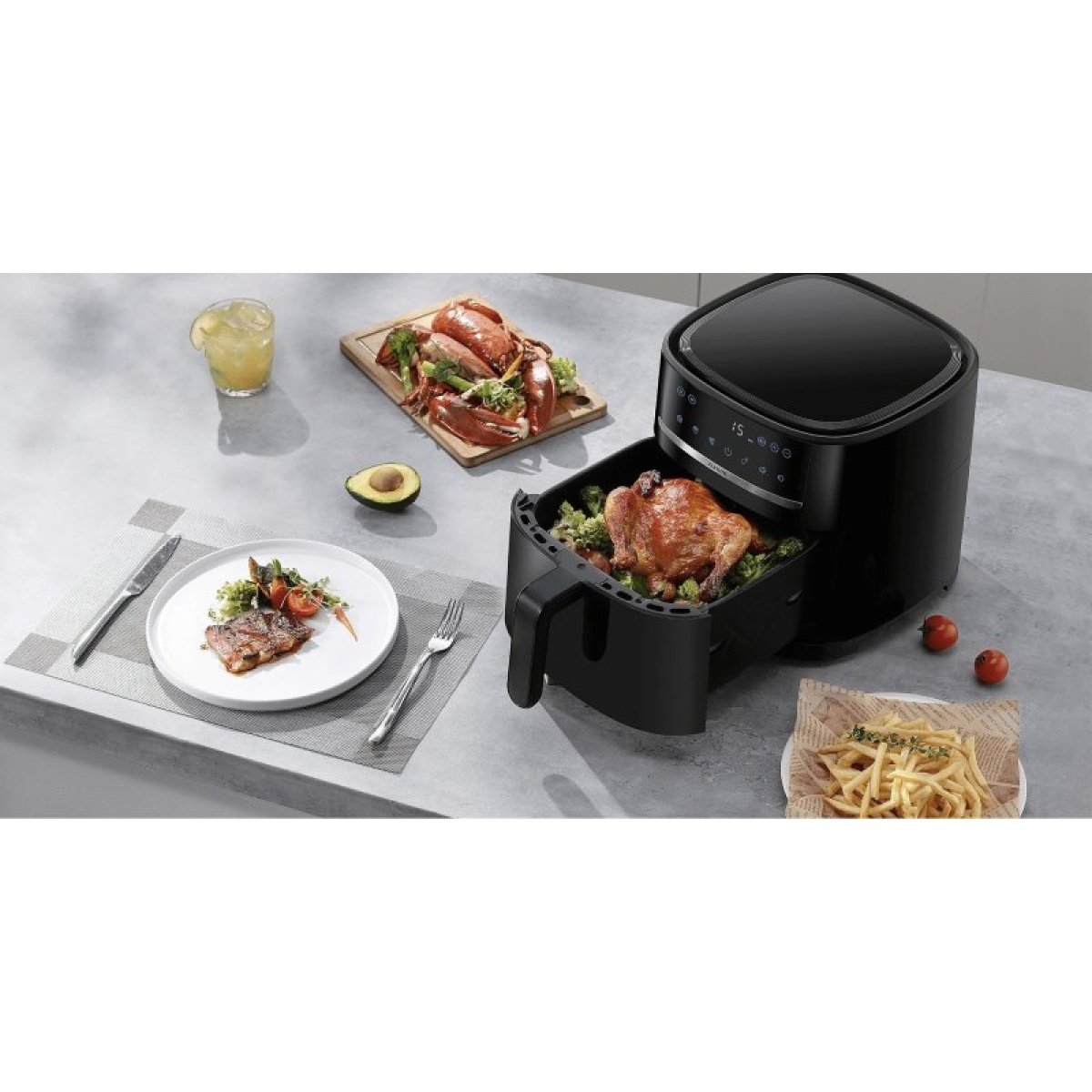 Fritadeira Xiaomi Air Fryer 6L 1500W (Sem Óleo) - Image 3