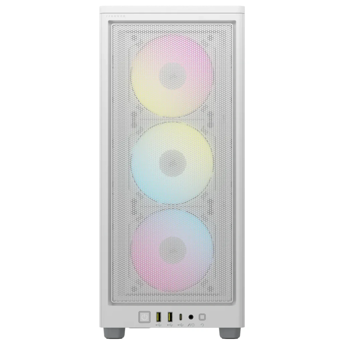 Caixa Mini-ITX Corsair iCUE 2000D Airflow RGB Branca - Image 4