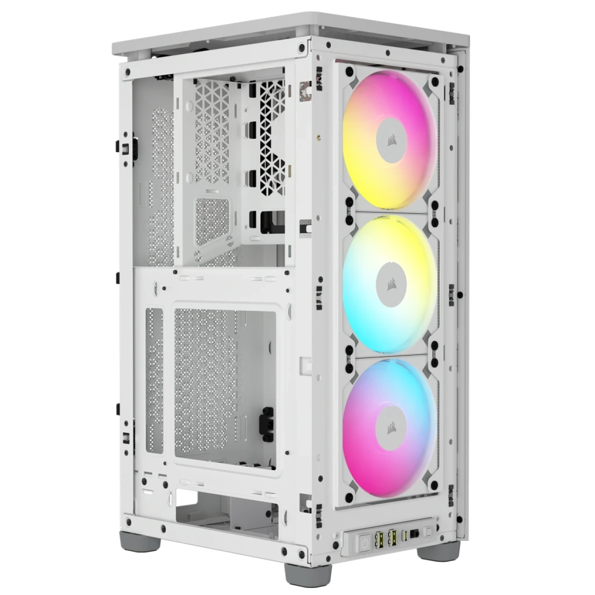 Caixa Mini-ITX Corsair iCUE 2000D Airflow RGB Branca - Image 6