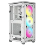 Caixa Mini-ITX Corsair iCUE 2000D Airflow RGB Branca - Image 6
