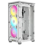 Caixa Mini-ITX Corsair iCUE 2000D Airflow RGB Branca - Image 7
