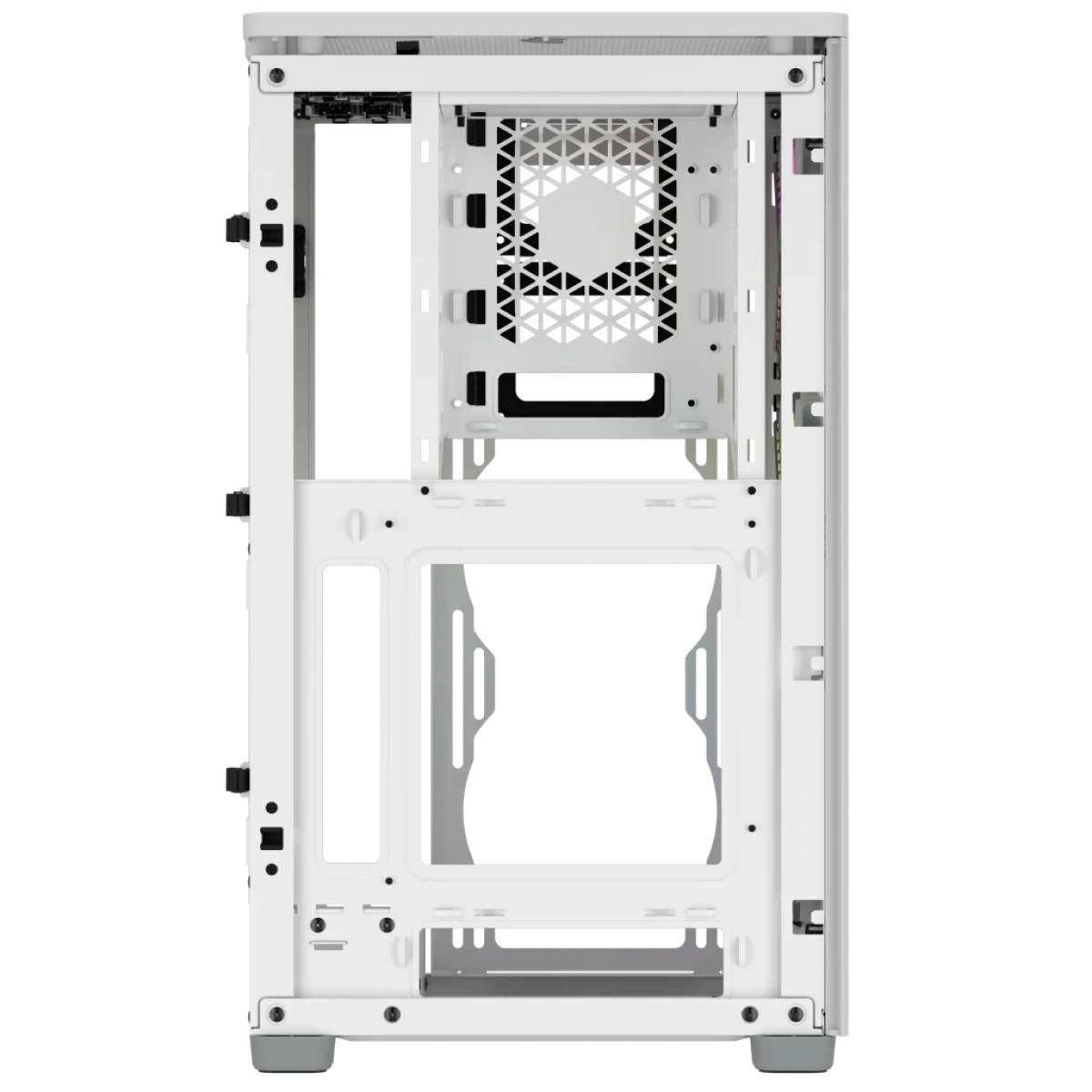 Caixa Mini-ITX Corsair iCUE 2000D Airflow RGB Branca - Image 8