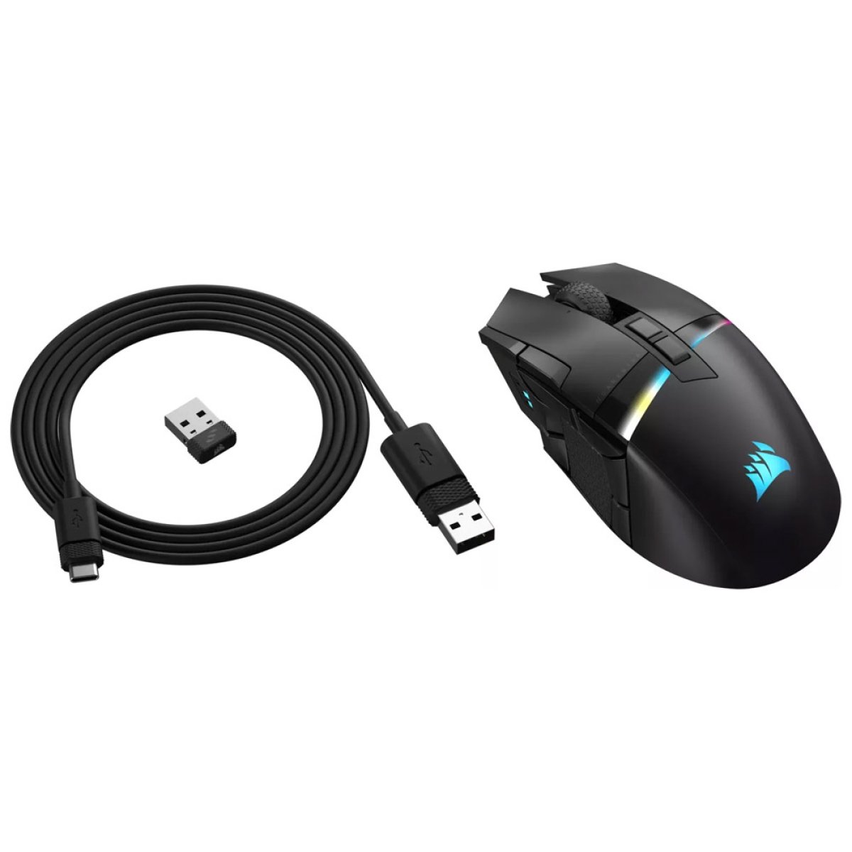 Rato Corsair Darkstar Gaming RGB Wireless/Bluetooth Preto - Image 4
