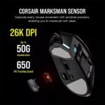Rato Corsair Darkstar Gaming RGB Wireless/Bluetooth Preto - Image 8