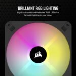 Ventoinha 120mm Corsair iCUE AR120 Digital RGB Pretas (Pack 3) - Image 5