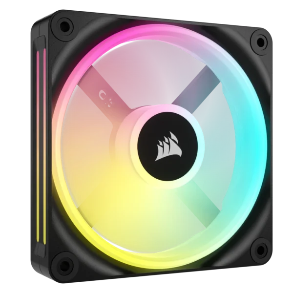 Ventoinha 120mm Corsair ICUE Link QX120 RGB PWM Preta