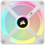 Ventoinha 120mm Corsair ICUE Link QX120 RGB PWM Branca (Pack 3) - Image 9