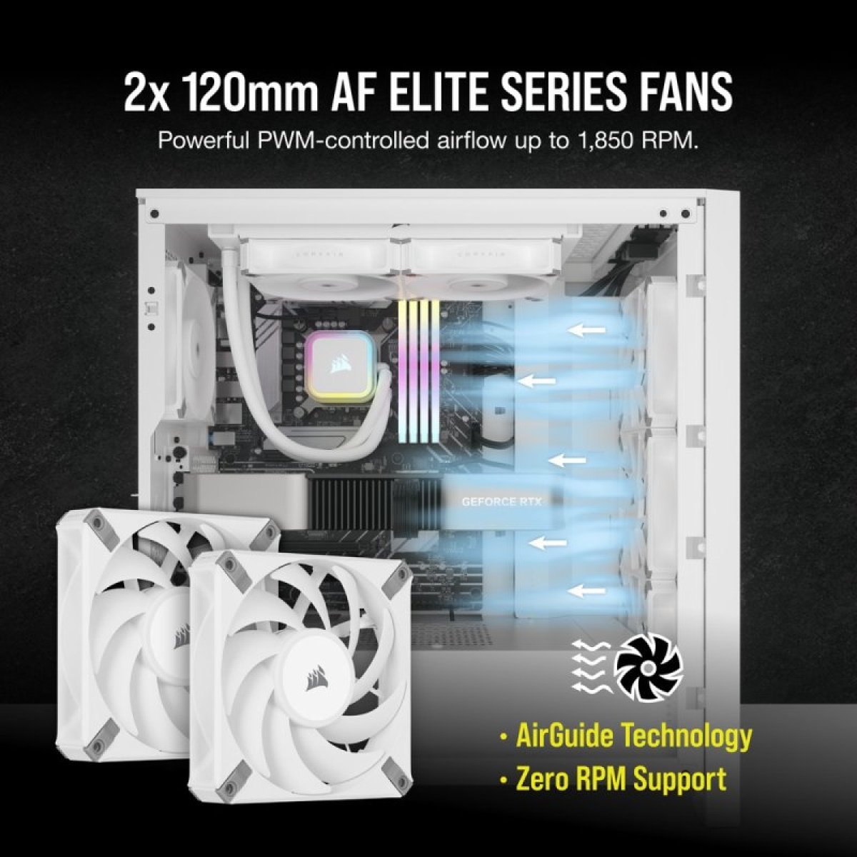 Water Cooler Corsair iCUE H100i RGB ELITE 240mm Branco - Image 8