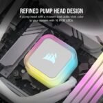 Water Cooler Corsair iCUE H150i RGB ELITE 360mm Branco - Image 7