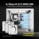Water Cooler Corsair iCUE H150i RGB ELITE 360mm Branco - Image 8