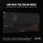 Water Cooler Corsair iCUE H150i RGB ELITE 360mm Branco - Image 9